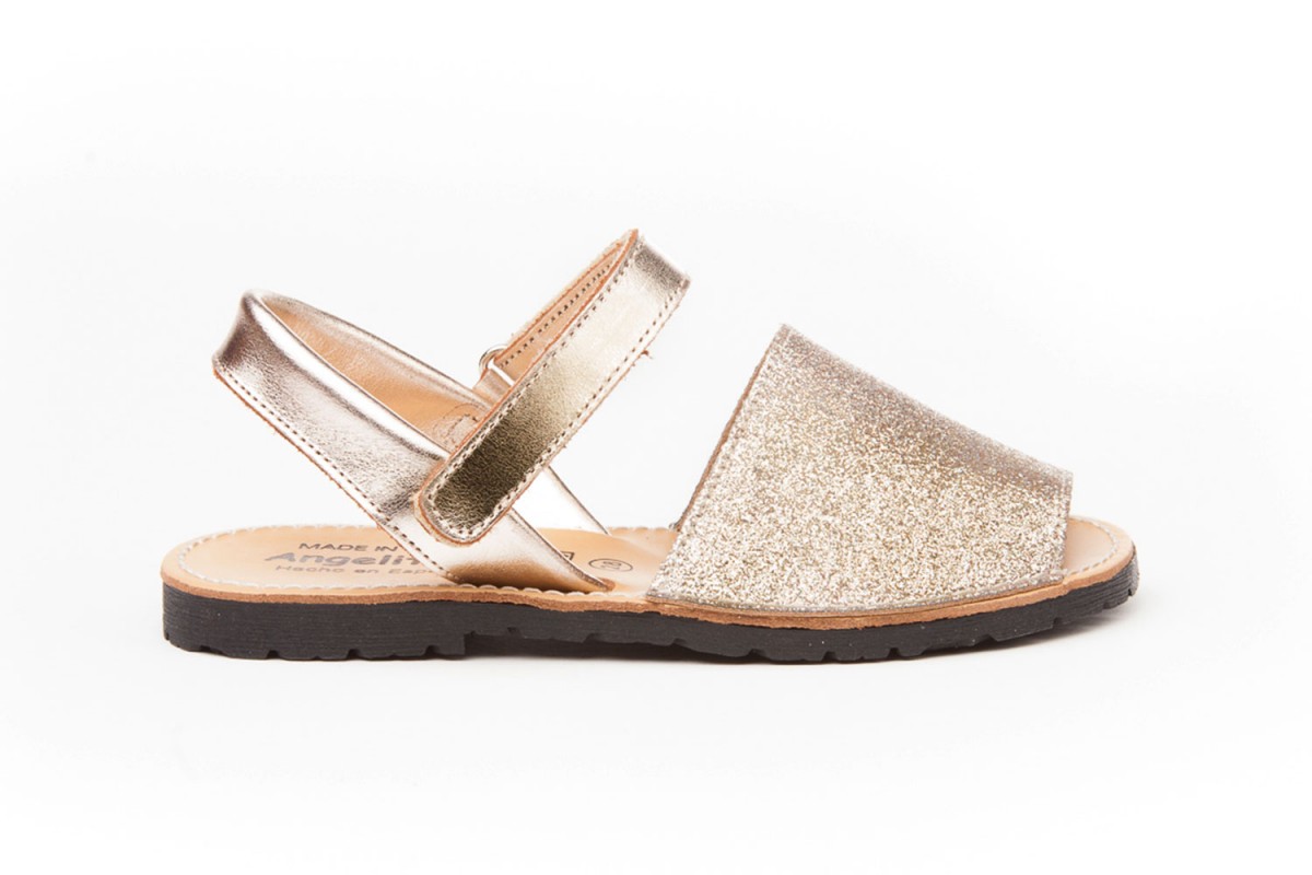 MENORQUINA VELCRO ANGELITOS PLATINO